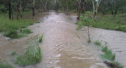 WATER HAZARD: The Middlemount Golf Club was awash this week. cont. WATER HAZARD: The Middlemount Golf Club was awash this week. cont.
